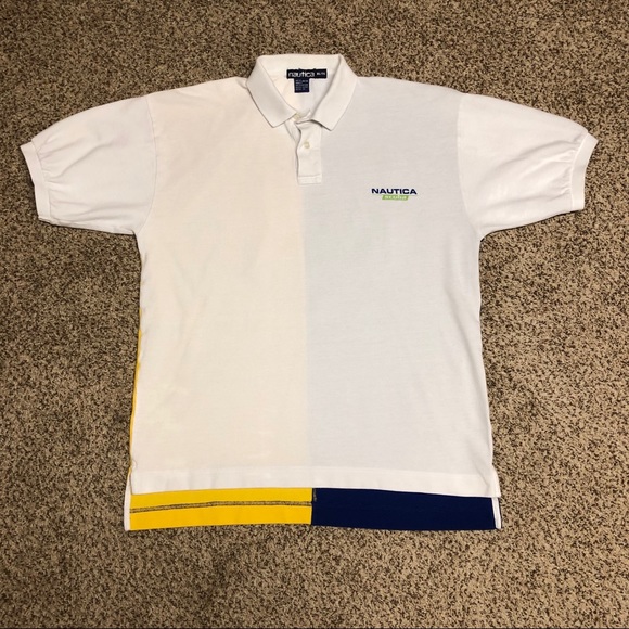 *SOLD!* Vintage Nautica Scuba Polo Shirt - Picture 2 of 5